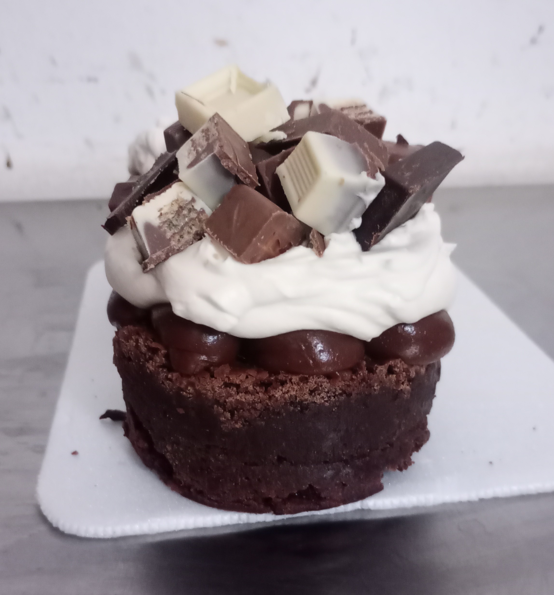 Mini Brownie Con Chocolates