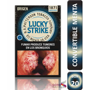 Lucky Strike Origen Convertible Box 20 Unidades