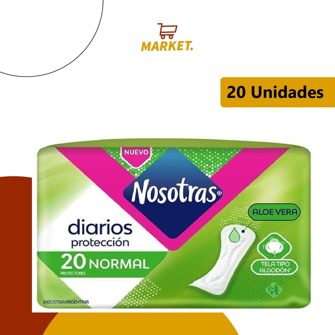 Protectores Nosotras Normal 20u.