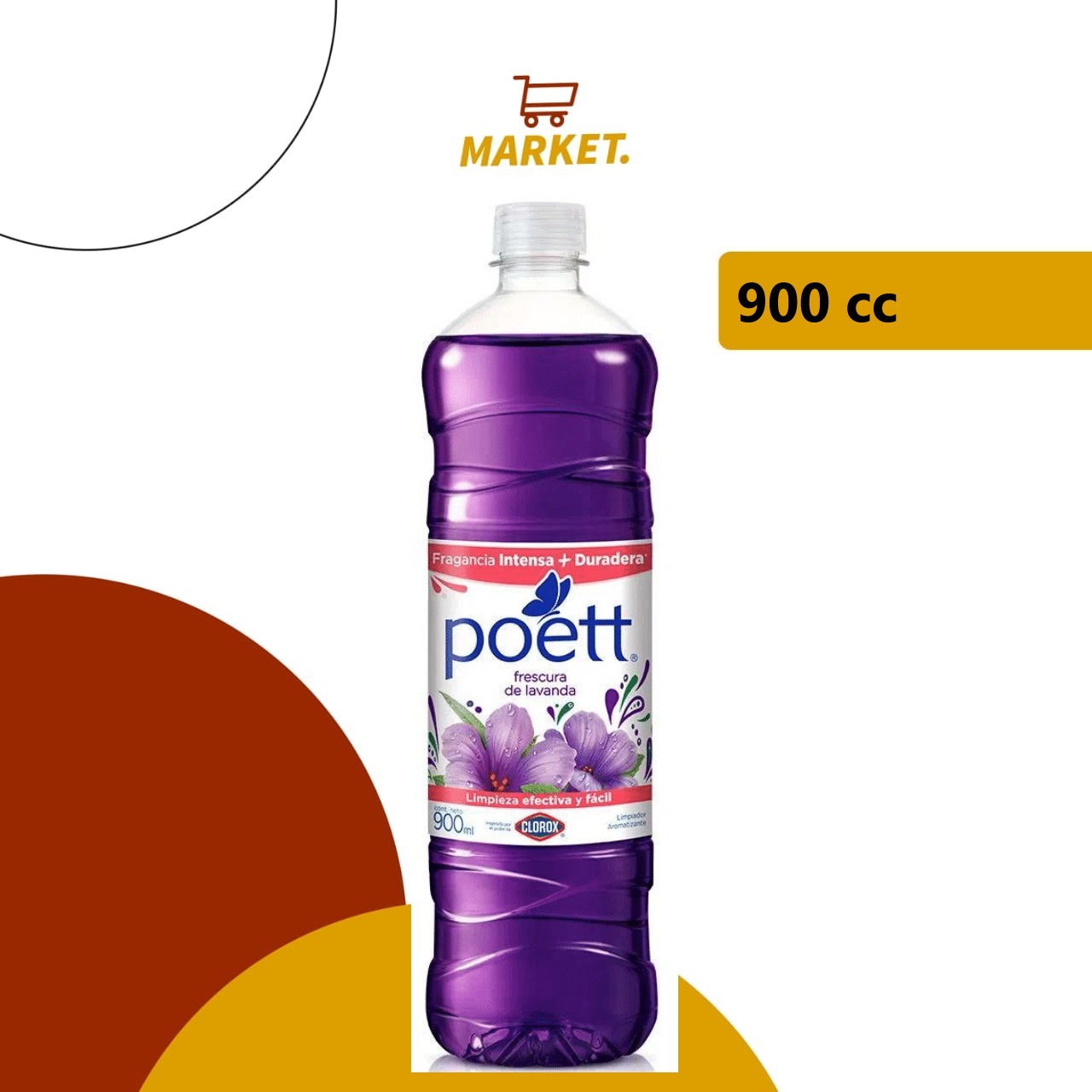 Limpiador Liq Poett Lavanda 900cc