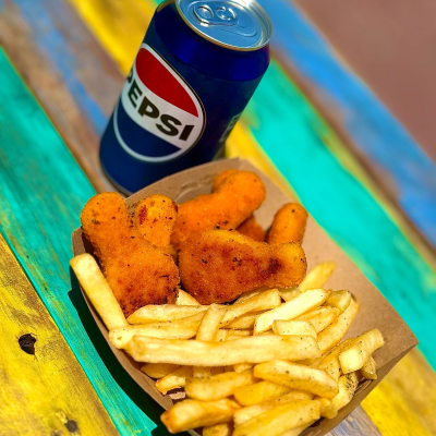 Combo Papas + Patitas De Pollo + Gaseosa