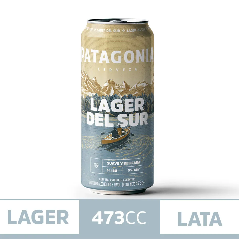 Patagonia Lager 473cc
