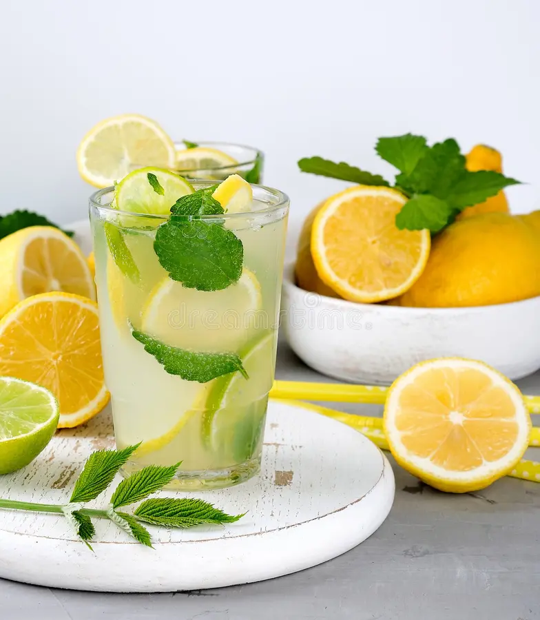 Limonada Menta Y Jengibre