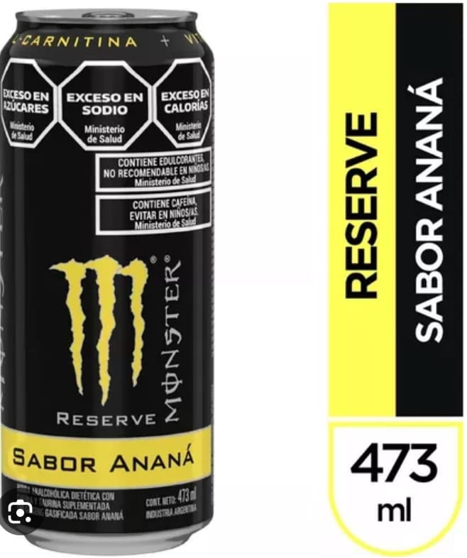 Monster Sabor Ananá 473 Ml