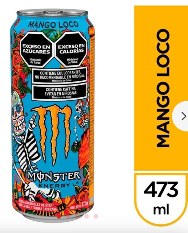 Monster Sabor Mango Loco 473 Ml