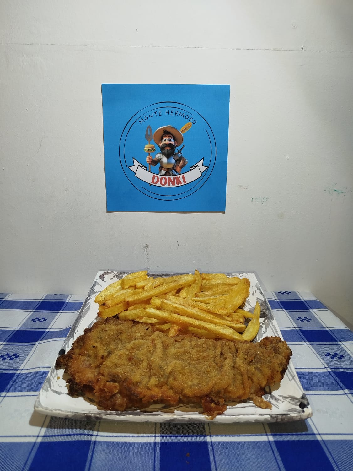 Mila Con Fritas Al Plato