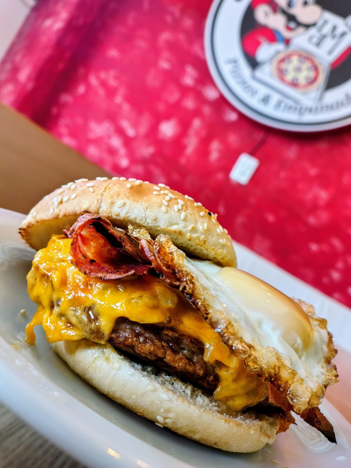 Hamburguesa Cheddar