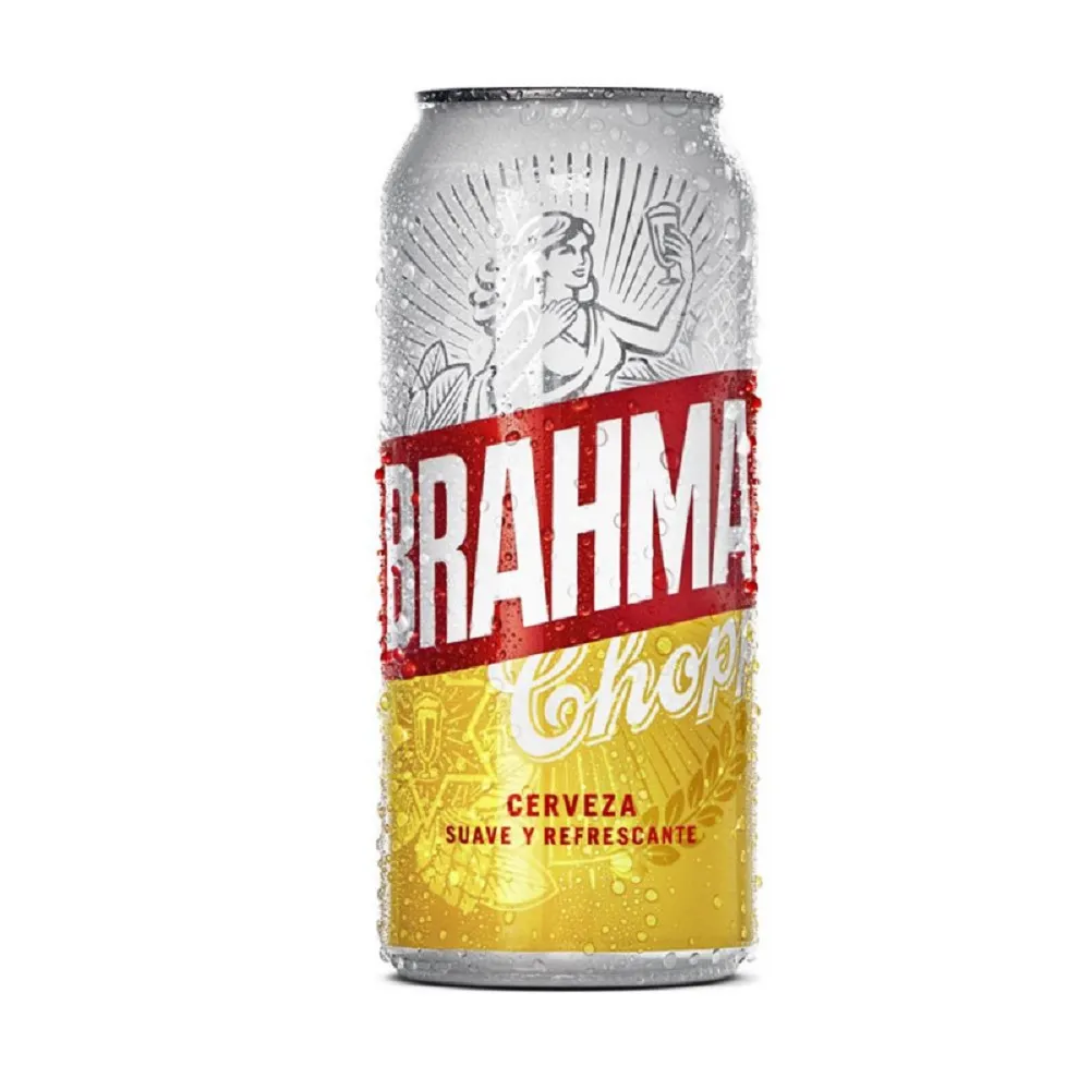 Lata De Cerveza Brahma 473ml