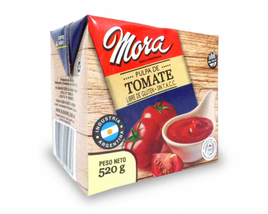 Puré De Tomate Mora 520gr