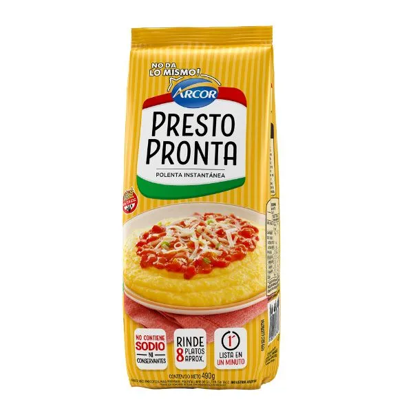 Polenta Presto Pronta 490gr