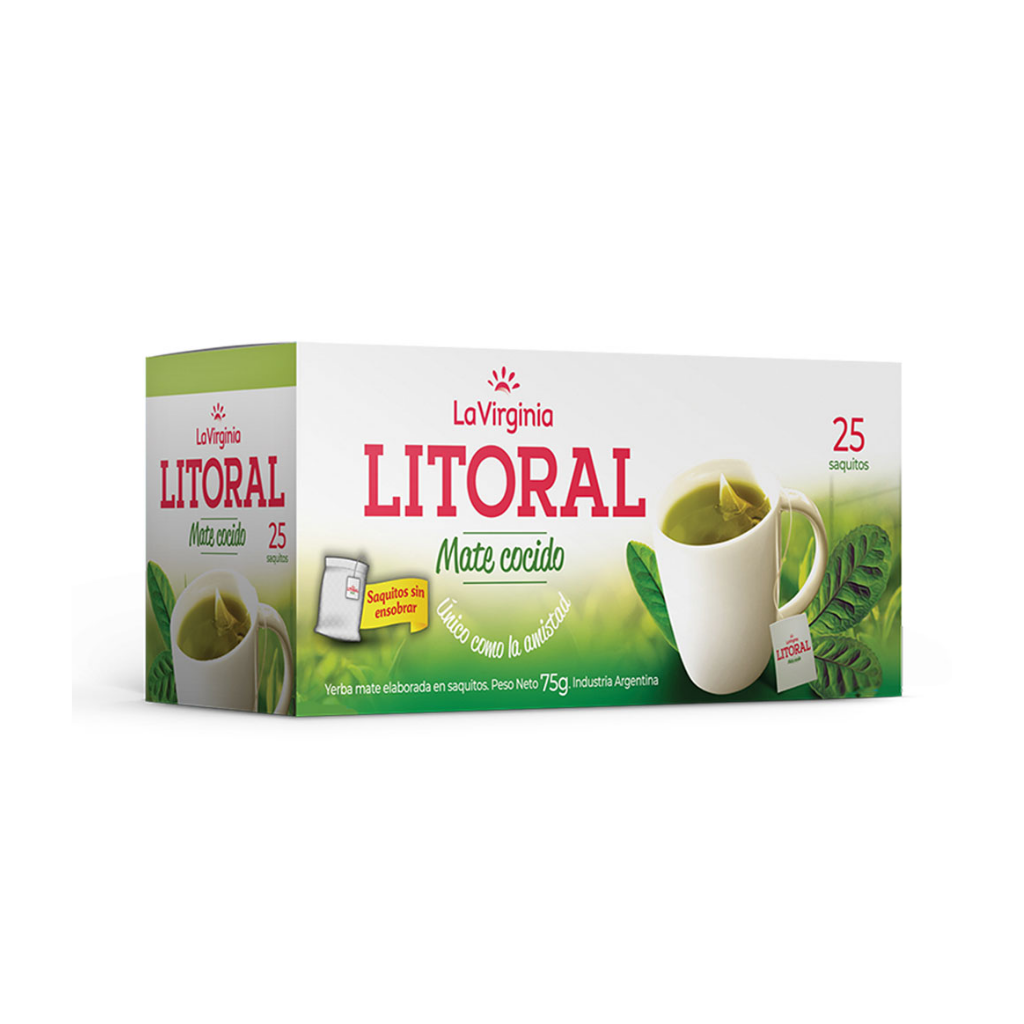 Mate Cocido Litoral, La Virginia. 75gr.