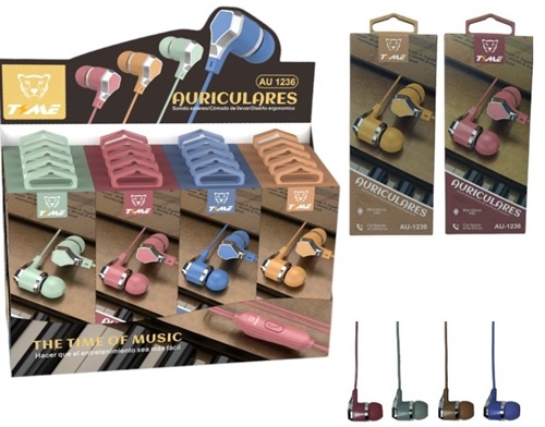 Auricular M-libres Time En Caja Au-11011