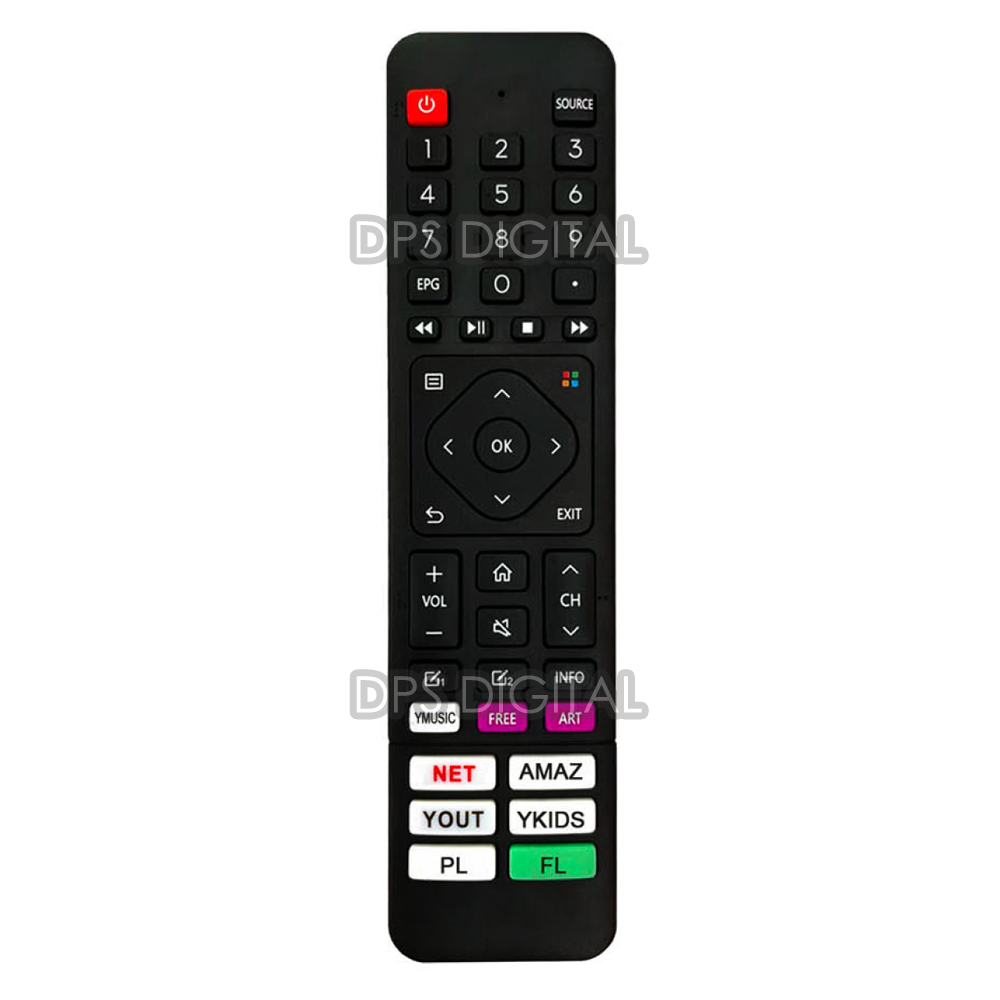 (lcd-529) Control Remoto Lcd Noblex Sanyo Philco Hisense Sansei Bgh