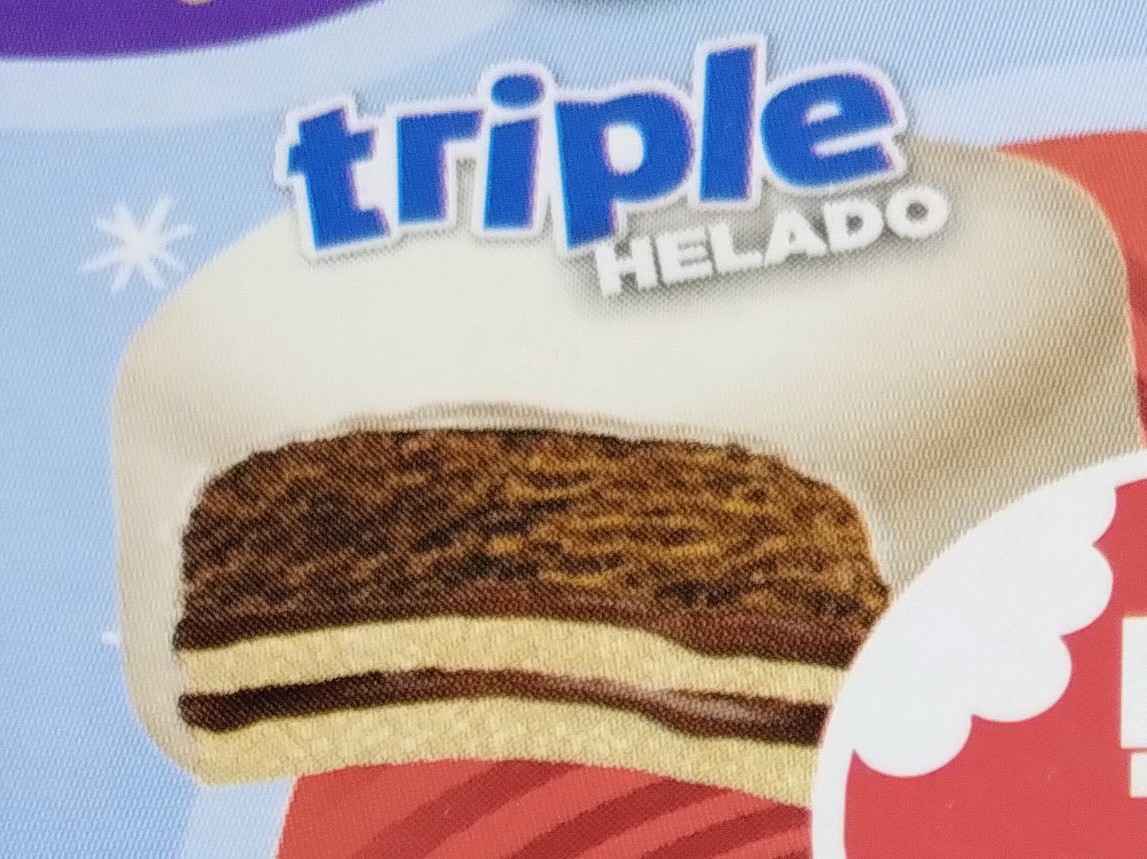 Alfajor Helado Fantoche Triple Blanco