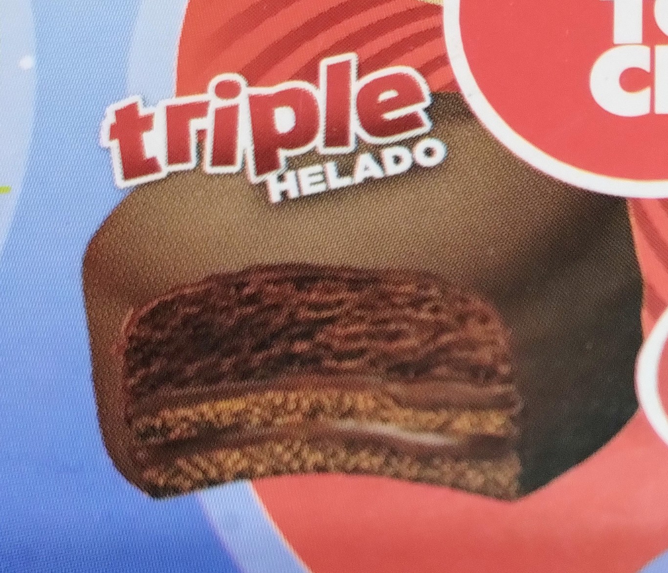 Alfajor Helado Fantoche Triple Negro