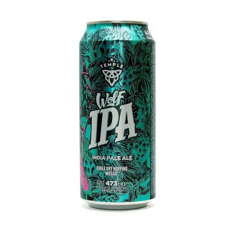 Temple Wolf Ipa 473cc