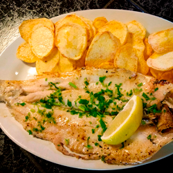 Trucha Al Verdeo Con Papas Noisette