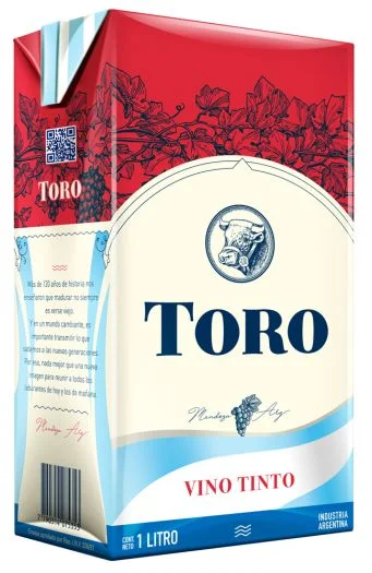 Vino Tinto En Caja Toro