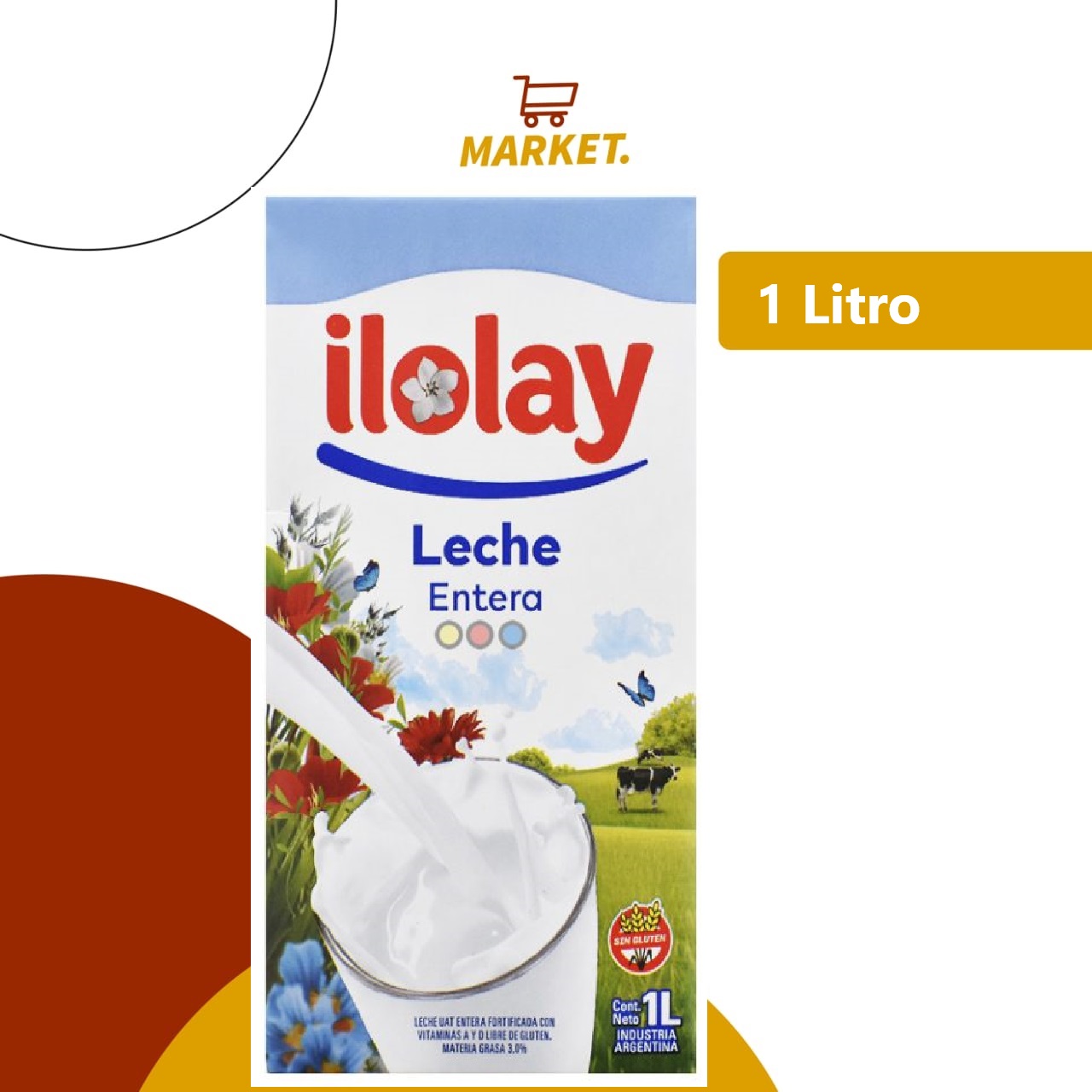 Leche Lv Entera Ilolay
