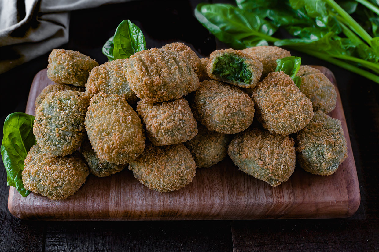 Croquetas De Espinaca 1 Kg