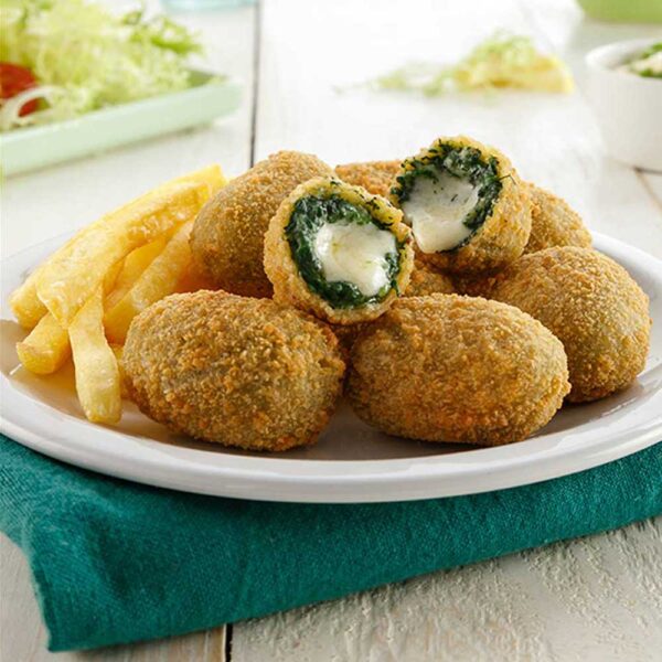 Croquetas De Espinaca Y Queso 1 Kg