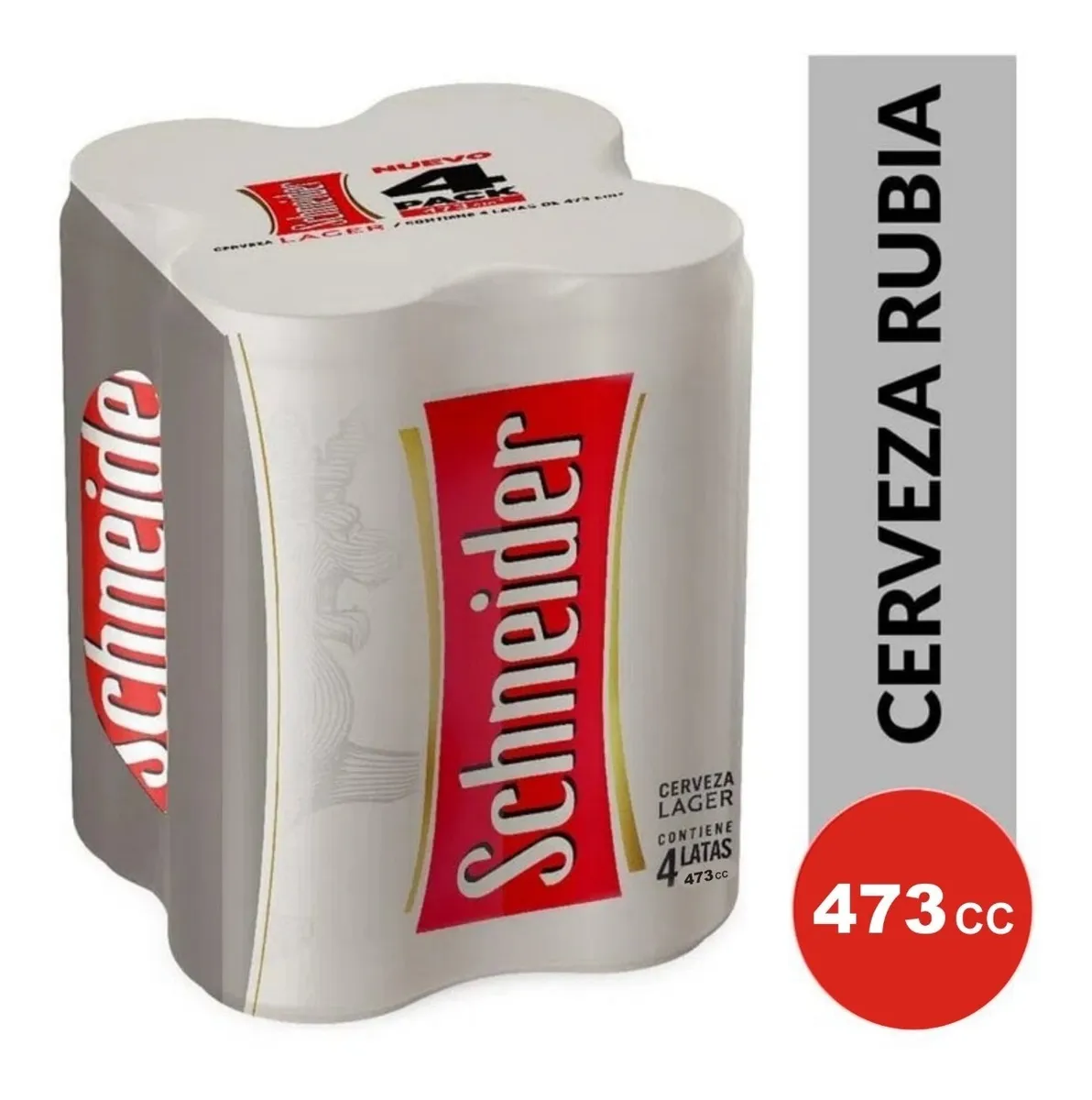 Pack Shneider 473cm. (4 unidades)