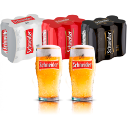 Pack Cerveza Schneider Pack 473cc (6 unidades)