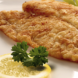 Milanesa De Pescado + Guarnición