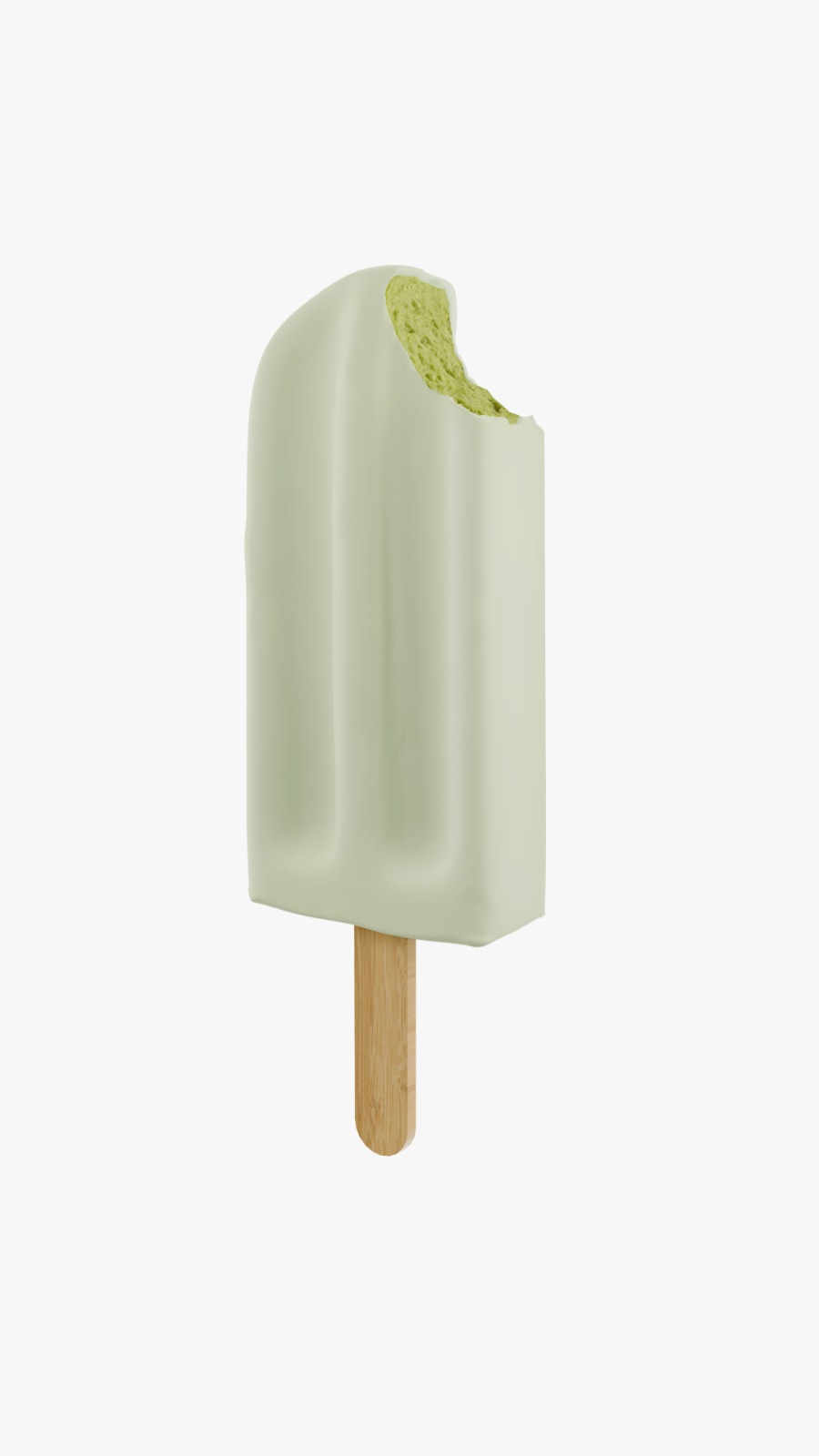 6 Palito de Pistacho Bañado En Choc.blanco 
