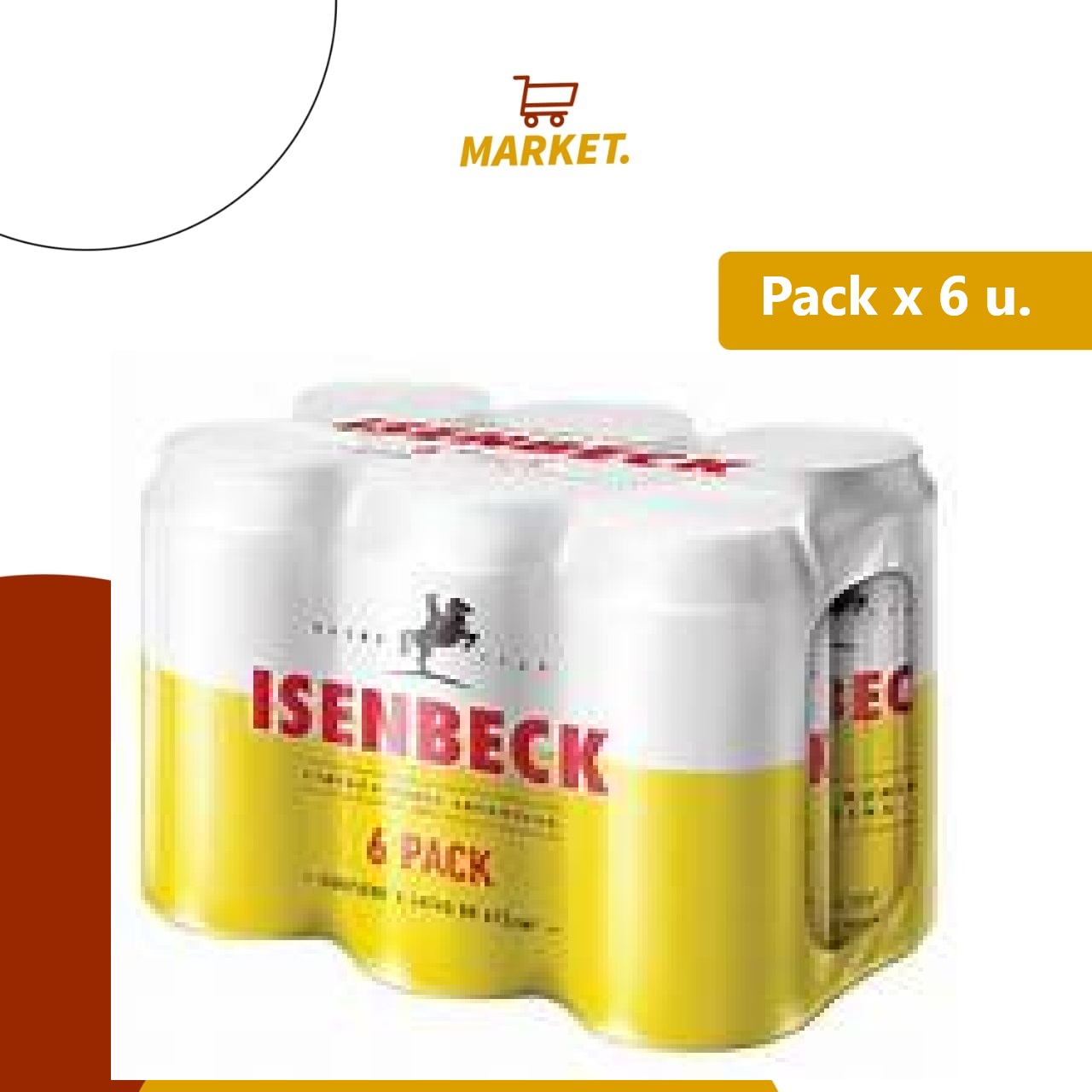 Sixpack  Isenbeck 473 Cc