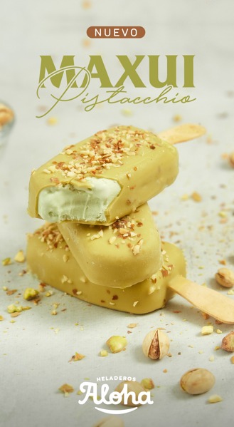 Paleta Maxui Pistacho