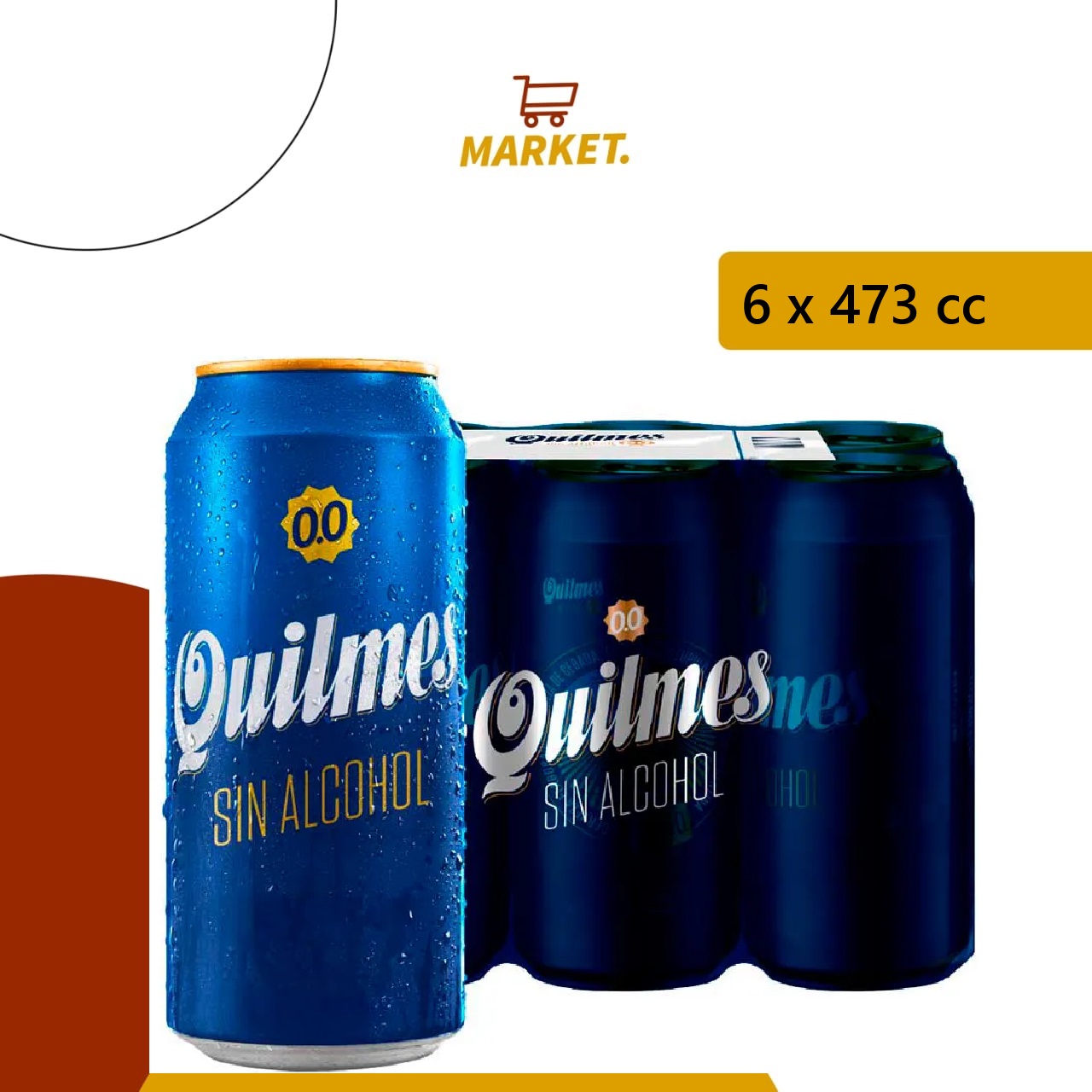 Sixpack Quilmes Sin Alcohol