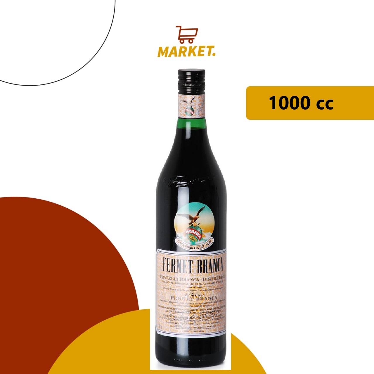 Fernet Branca 1000 Cc