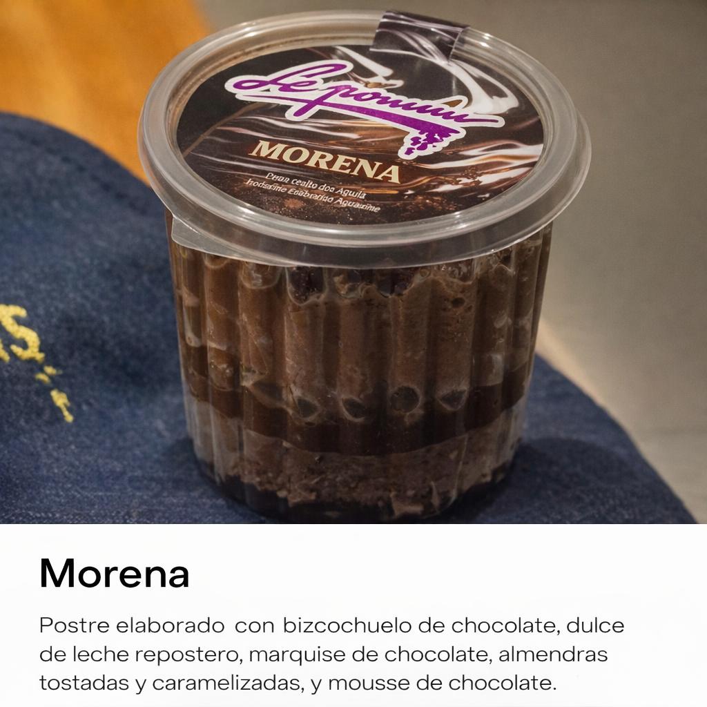 Torta individual morena