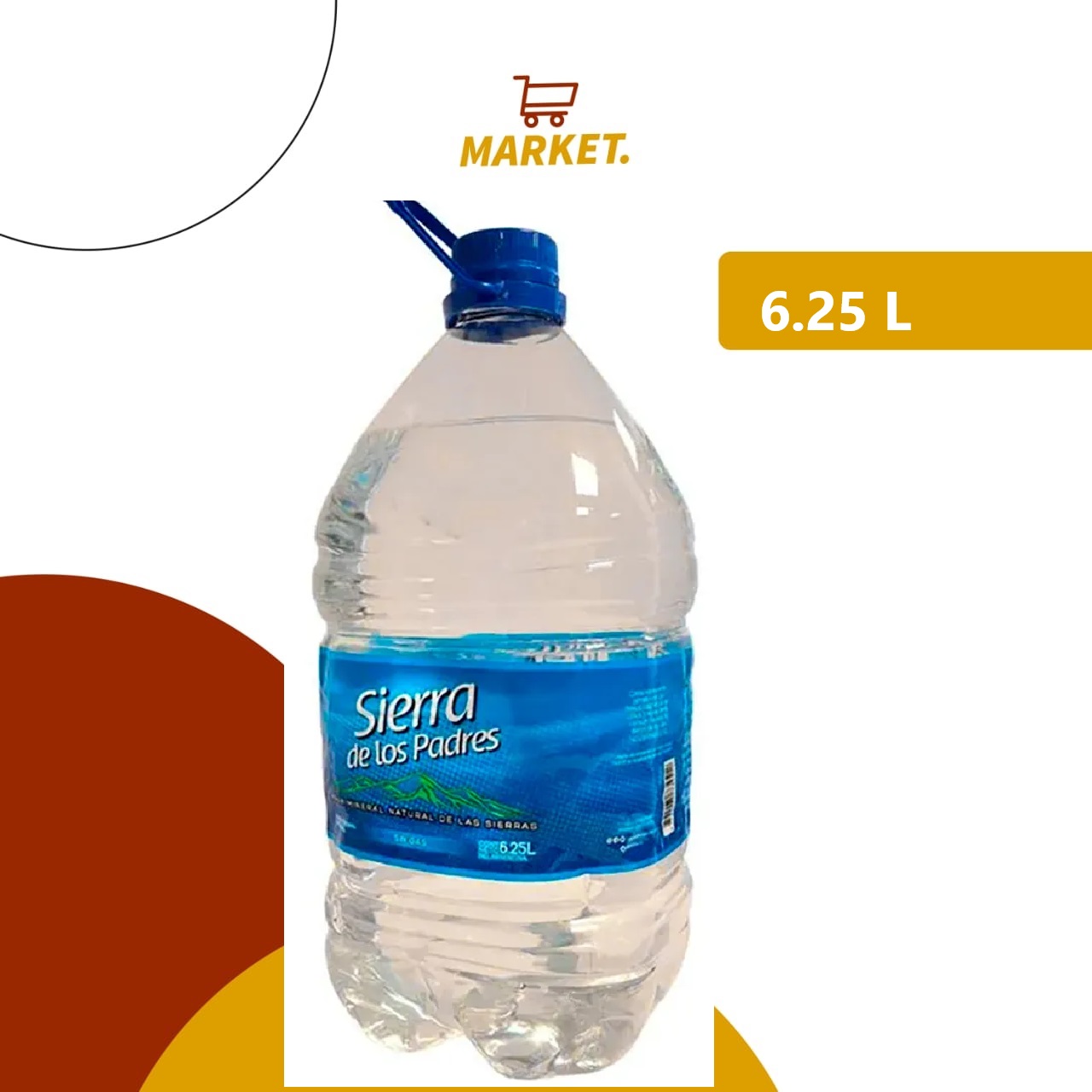Agua Sierra De Los Padres  6.25 L