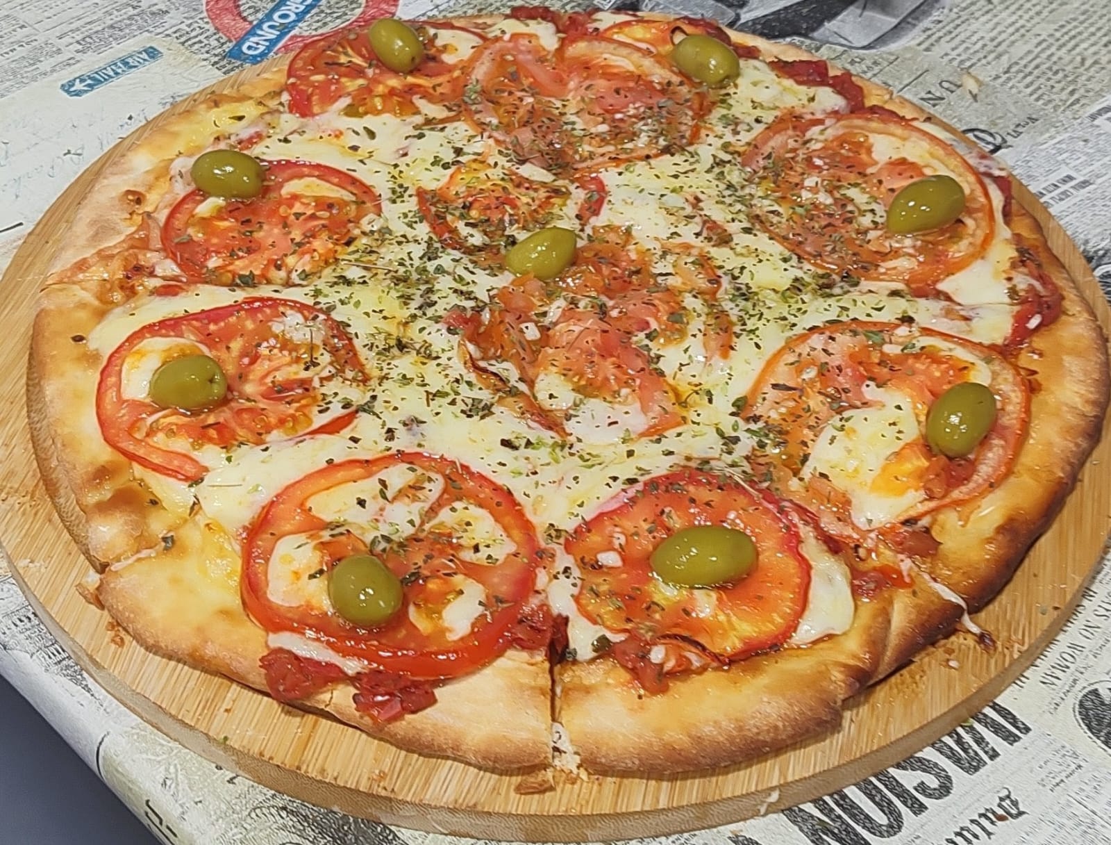 Pizza Napolitana De Tomate