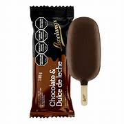 helado de chocolate y dulce de leche