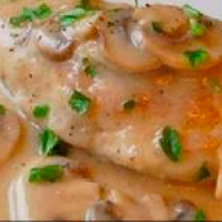Pollo al champignon