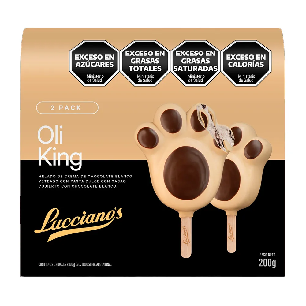 helados oli king x 2