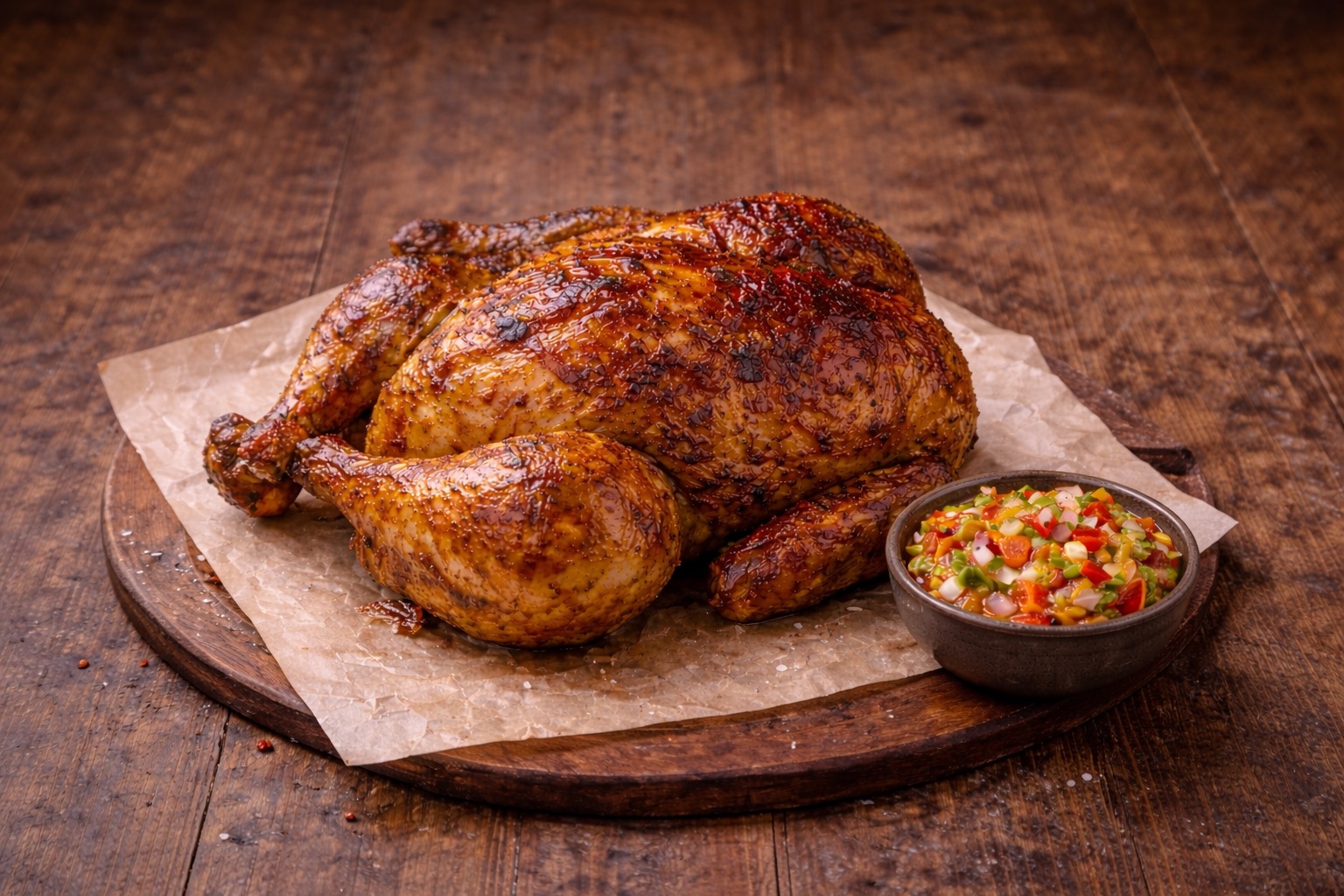 Pollo entero sin guarnición