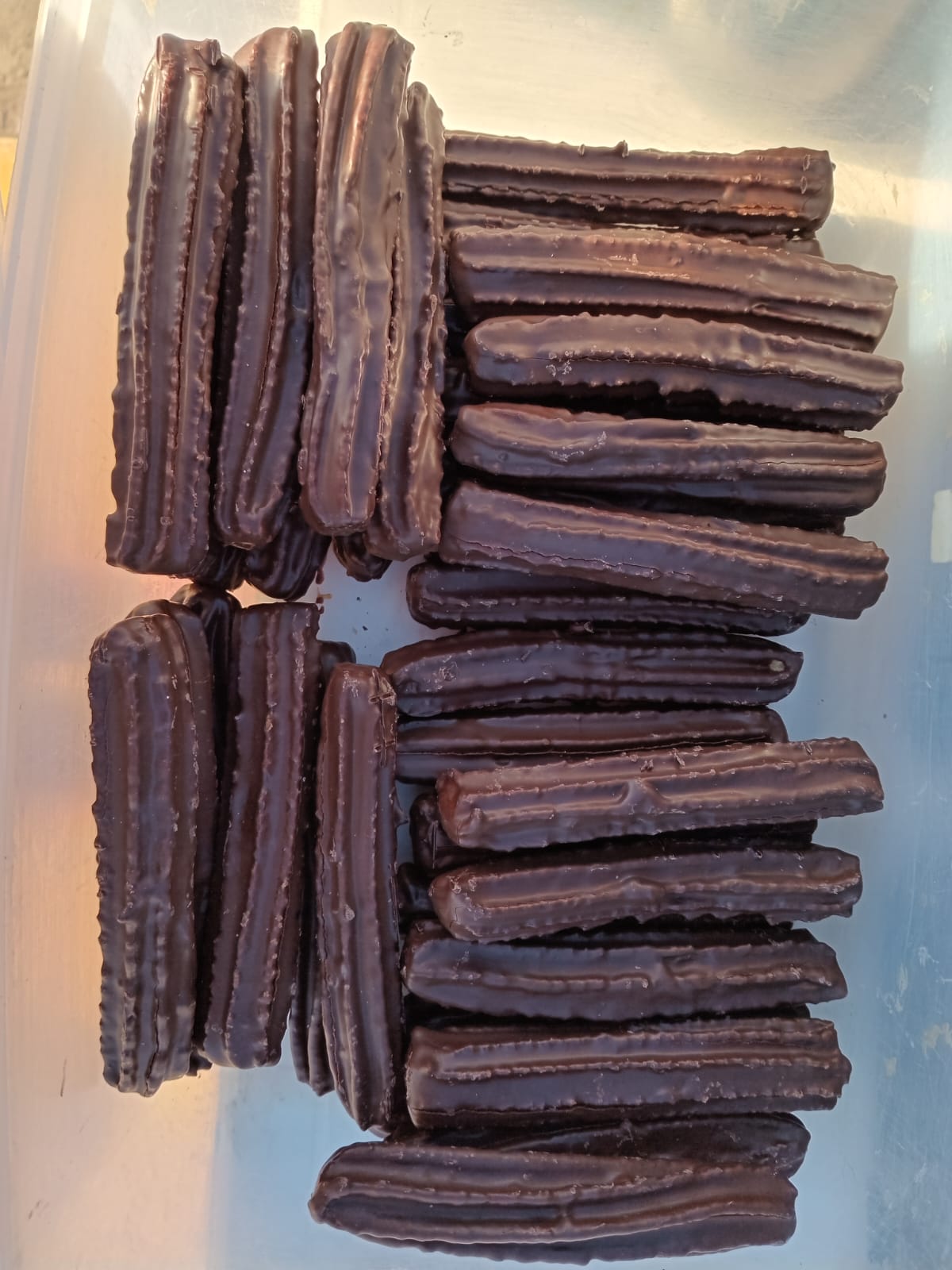 Churros bañados (docena)