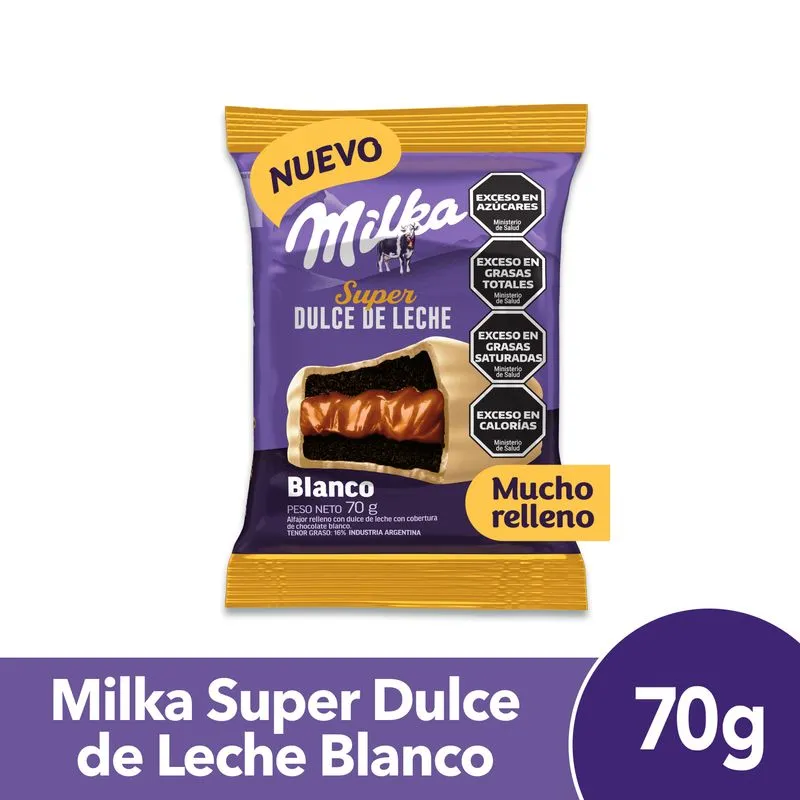 ALFAJOR SUPER DDL BLANCO