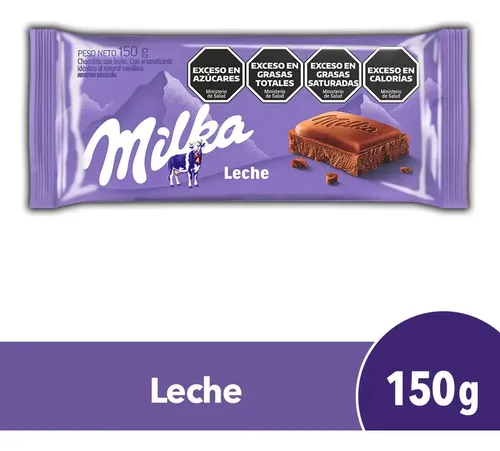 milka leche  155 grs