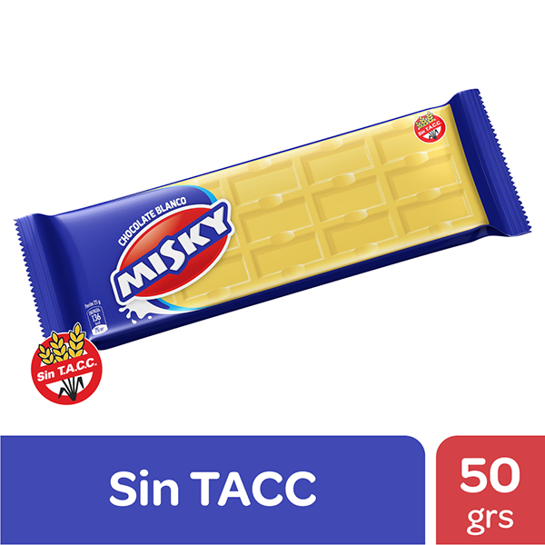 Chocolate Misky Blanco 50 G