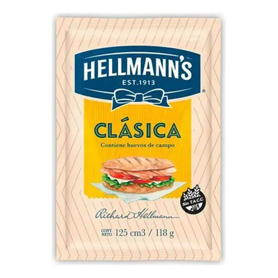 Mayonesa Hellmanns 125 G