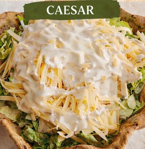 Ensalada Caesar En Bowl Integral Comestible
