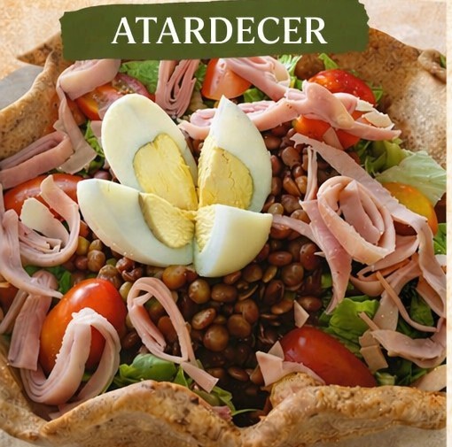 Ensalada Atardecer En Bowl Integral Comestible