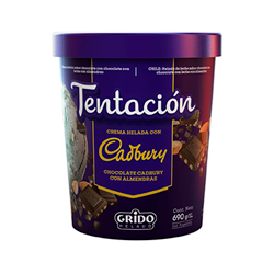 Pote Grido Cadbury Con Almendras (1lt.)