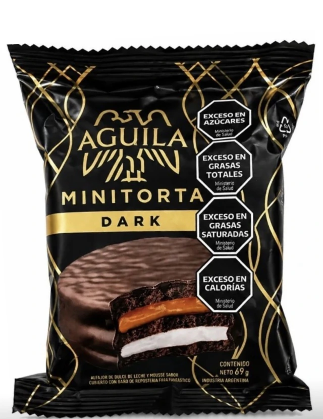 Alfajor Aguila Minitorta  Dark 