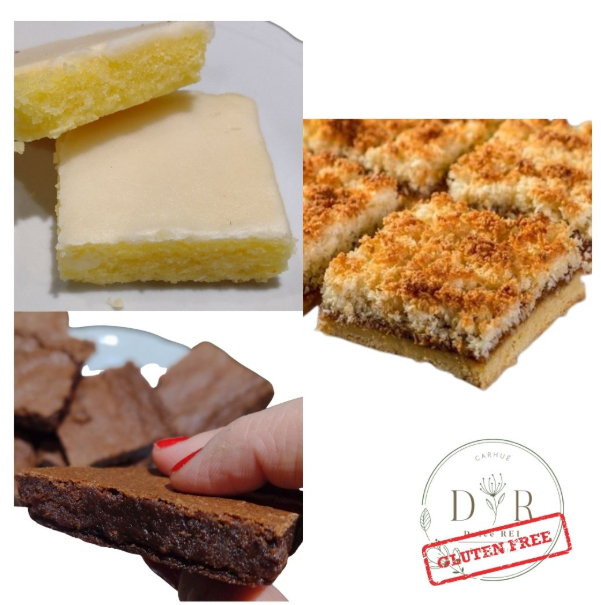 12 Cuadraditos Dulces Sin Tacc Surtidos